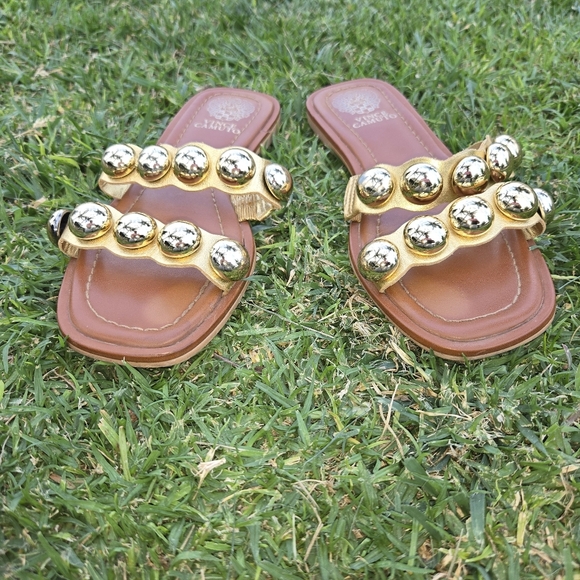 Vince Camuto Shoes - Vince Camuto Tranlins Slide Sandals Size 7